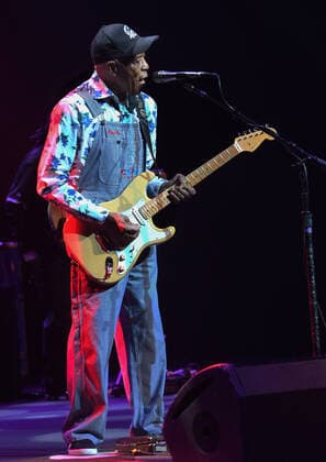 October 27, 2021, Melbourne, Florida, United States: Blues guitarist and singer, Buddy Guy performs at the King Center for the Performing Arts in Melbourne. Melbourne United States - ZUMAs197 20211027_zaa_s197_505 Copyright: xPaulxHennessyx