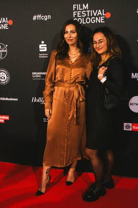Film Festival Cologne 2021 Award Ceremony Influencer Maria Astor and Head of Educative Campaigning bei Endemol Shine Nika Maria Moro attend Film festival Cologne award ceremony at E-Werk, in Cologne, Germany on Oct 28, 2021 Cologne Germany  Copyright: xYingxTangx tang-notitle211028_npBTz