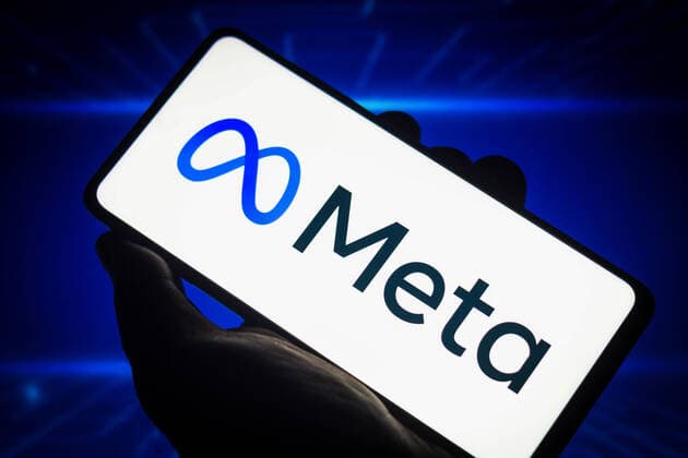 October 28, 2021, Brazil: In this photo illustration the Meta logo seen displayed on a smartphone. Brazil - ZUMAs197 20211028_zaa_s197_489 Copyright: xRafaelxHenriquex