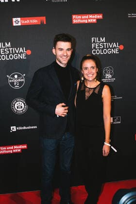 Film Festival Cologne 2021 Award Ceremony actress Katrin Wolter and Actor Patrick Moelleken attend Film festival Cologne award ceremony at E-Werk, in Cologne, Germany on Oct 28, 2021 Cologne Germany  Copyright: xYingxTangx tang-notitle211028_npXmP