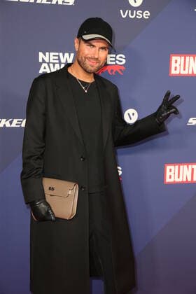 Newcomer Award Hamburg Andre Borchers, New Faces Award from the magazine Bunte at the Ruby Lotti Hotel Hamburg, 28 10 2021