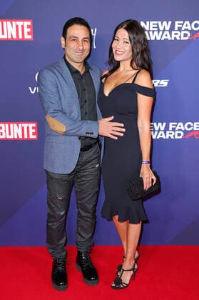 Volkan Baydar with Lisa Tilicke at the New Faces Award Music 2021 at Ruby Lotti Hotel and Bar Hamburg, 28 10 2021 Foto:xgbrcix xFuturexImage