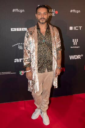 Gianni Jovanovic at the presentation of the Film Festival Cologne Awards 2021 at the 31 Film Festival Cologne 2021 at E Werk Cologne, 28 10 2021. Foto:xR.xSchmiegeltx xFuturexImage