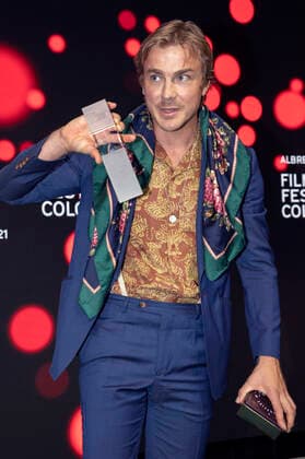 Albrecht Schuch at the presentation of the Film Festival Cologne Awards 2021 at the 31 Film Festival Cologne 2021 at E Werk Cologne, 28 10 2021 Foto:xR.xSchmiegeltx xFuturexImage