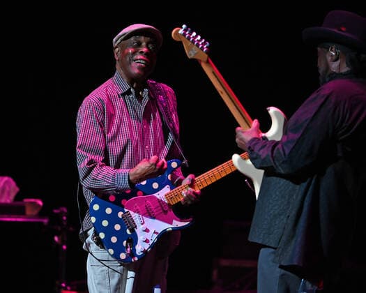 FORT LAUDERDALE FL - OCTOBER 28: Buddy Guy performs at The Broward Center for the Performing Arts on October 28, 2021 in Fort Lauderdale, Florida Copyright: xmpi04x