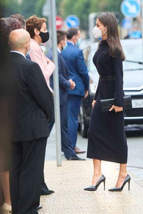 29-10-2021 Madrid Queen Letizia attend the 21st edition of the cinema festival, Opera prima city of Tudela, at the Moncayo cinema in Tudela. No Spain Â  Copyright: xPPEx
