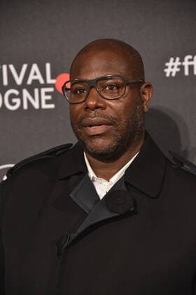 British director Sir Steve McQueen arrives at Film Festival Cologne Awards ceremony