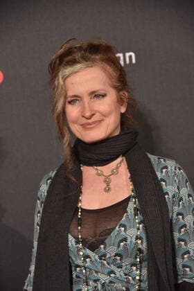 Actress Karin Angele arrives at Film Festival Cologne Awards ceremony