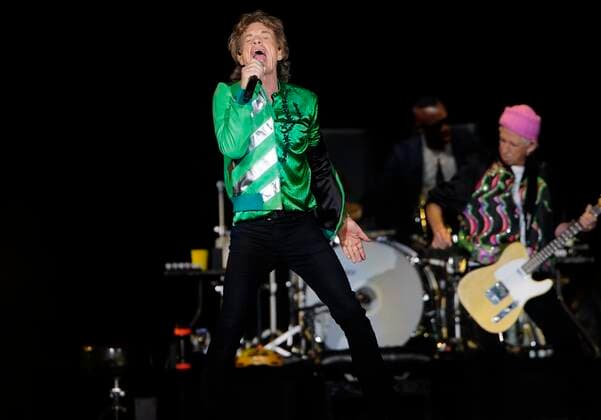 October 29, 2021, Tampa, Florida, USA: The Rolling Stones featuring Ronnie Wood, Steve Jordan, Mick Jagger and Keith Richards perform onstage during the No Filter tour at Raymond James Stadium on Friday, Oct. 29, 2021 in Tampa. Tampa USA - ZUMAs70_ 20211029_zan_s70_036 Copyright: xLuisxSantanax