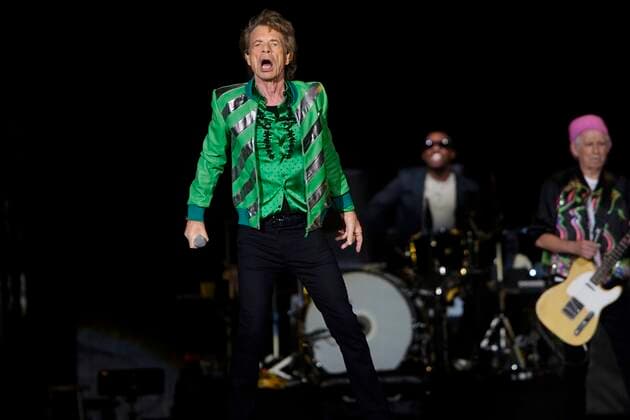 October 29, 2021, Tampa, Florida, USA: Singer Mick Jagger of The Rolling Stones performs onstage during the No Filter tour at Raymond James Stadium on Friday, Oct. 29, 2021 in Tampa. Tampa USA - ZUMAs70_ 20211029_zan_s70_041 Copyright: xLuisxSantanax