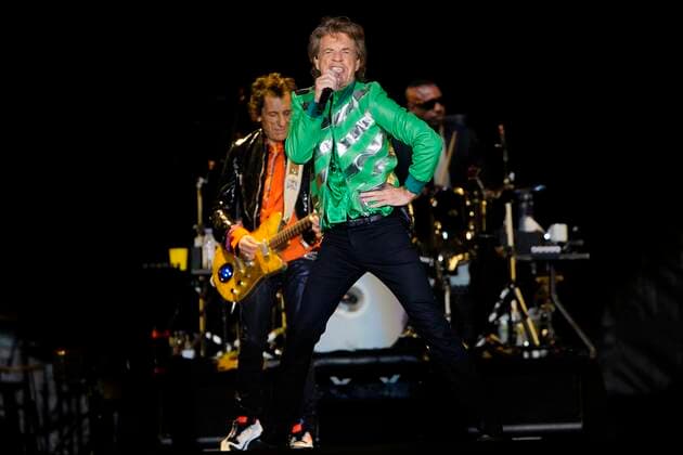 October 29, 2021, Tampa, Florida, USA: Singer Mick Jagger of The Rolling Stones performs onstage during the No Filter tour at Raymond James Stadium on Friday, Oct. 29, 2021 in Tampa. Tampa USA - ZUMAs70_ 20211029_zan_s70_044 Copyright: xLuisxSantanax