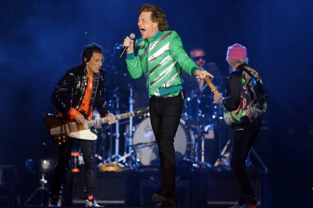October 29, 2021, Tampa, Florida, USA: The Rolling Stones featuring Ronnie Wood, Steve Jordan, Mick Jagger and Keith Richards perform onstage during the No Filter tour at Raymond James Stadium on Friday, Oct. 29, 2021 in Tampa. Tampa USA - ZUMAs70_ 20211029_zan_s70_046 Copyright: xLuisxSantanax