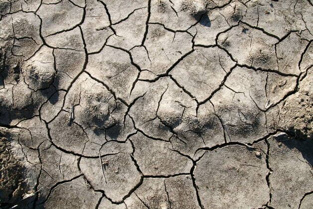 IMAGO Nature: Unsere Erde, Klimawandel, Dürren Cracked earth background disaster texture Copyright: xx 5523312