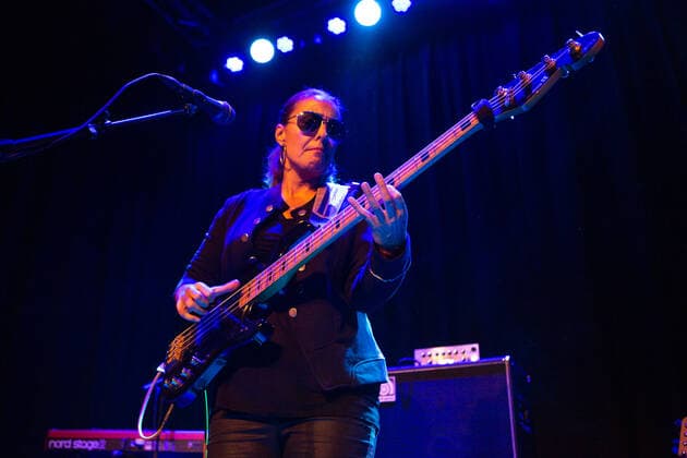 Ida Nielsen live in Oslo, Norway Oslo, Norway. 28th, October 2021. Ida Nielsen & the Funkbots performs a live concert at Cosmopolite in Oslo. Here bass player and singer Ida Nielsen is seen live on stage. Odense Norway  Copyright: xGonzalesxPhoto Per-OttoxOppix