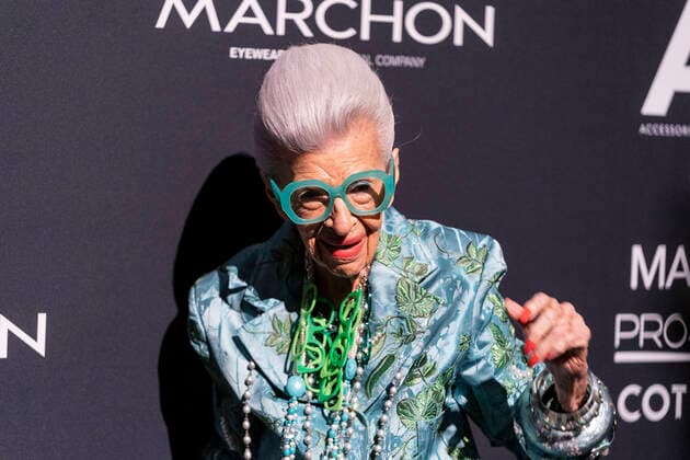 Bilder des Jahres 2021, Entertainment 11 November Entertainment Themen der Woche KW44 2021 ACE Awards at Cipriani 42nd Street Iris Apfel attends the 2021 ACE Awards hosted by Accessories Council at Cipriani 42nd Street New York New York United States Copyright: LevxRadin