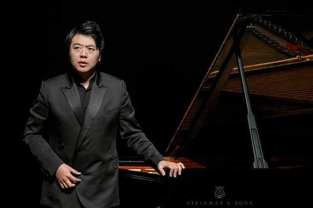 The Chinese pianist Lang Lang born 12 June 1982 during his concert at the Kulturpalast Dresden, with the programme Arabesque in C major op 18 by Robert Schumann and Goldberg Variations by Johann Sebastian Bach.