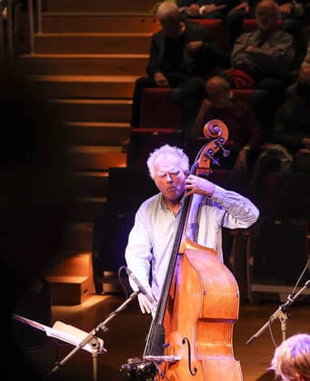 Concert by Bobo Stenson Trio @ Pierre Boulez Saal Jazzfest Berlin Bobo Stenson Trio Bobo Stenson Piano Anders Jormin Double Bass Jon Fält Drums