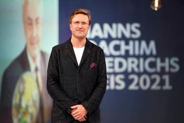 Carl Gierstorfer at the award ceremony of the Hanns Joachim Friedrichs Prize 2021 at the WDR Funkhaus Cologne, 04 11 2021 Foto:xC.xHardtx xFuturexImage