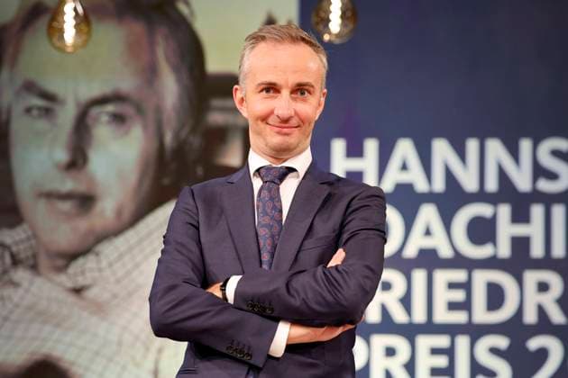 Jan Böhmermann at the award ceremony of the Hanns Joachim Friedrichs Prize 2021 at the WDR Funkhaus Cologne, 04 11 2021 Foto:xC.xHardtx xFuturexImage