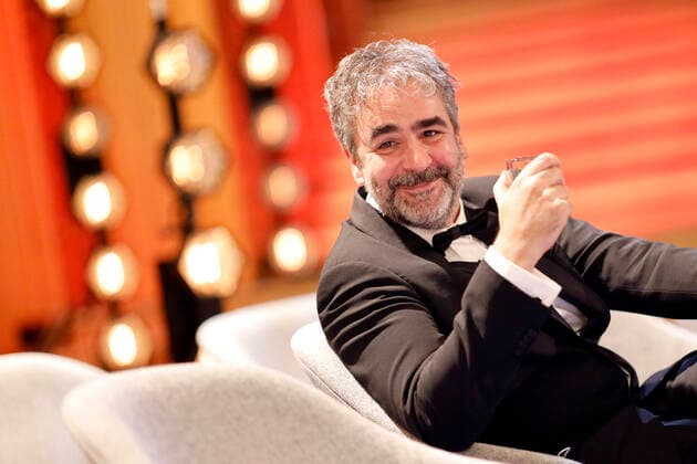 Bilder des Jahres 2021, Entertainment 11 November Entertainment Themen der Woche KW44 Entertainment Bilder des Tages Deniz Yücel bei der Verleihung des Hanns-Joachim-Friedrichs-Preises 2021 im WDR Funkhaus. Köln, 04.11.2021 *** Deniz Yücel at the award ceremony of the Hanns Joachim Friedrichs Prize 2021 at the WDR Funkhaus Cologne, 04 11 2021 Foto:xC.xHardtx xFuturexImage