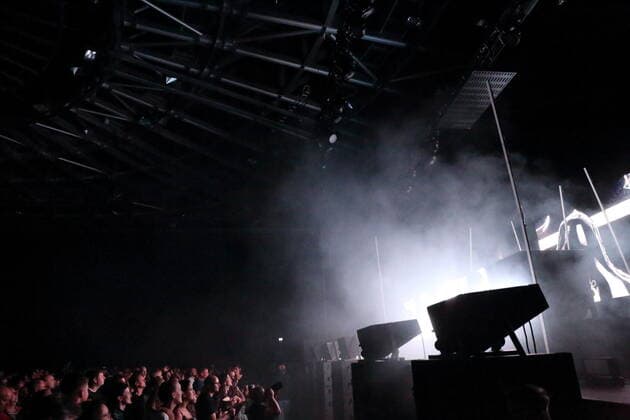 Fritz Kalkbrenner at a concert at the Velodrom in Berlin, 5 November 2021 Fritz Kalkbrenner in Berlin