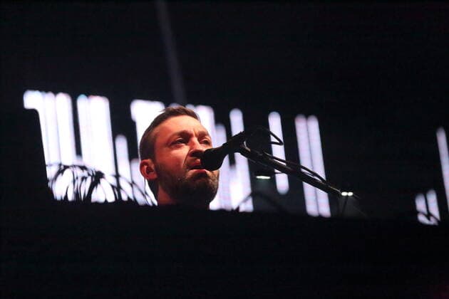 Fritz Kalkbrenner at a concert at the Velodrom in Berlin, 5 November 2021 Fritz Kalkbrenner in Berlin