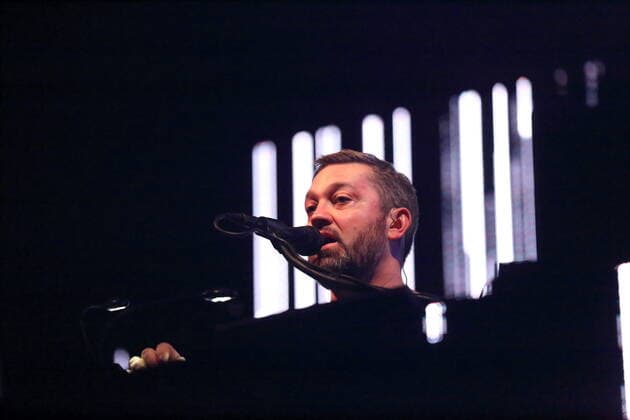 Fritz Kalkbrenner at a concert at the Velodrom in Berlin, 5 November 2021 Fritz Kalkbrenner in Berlin