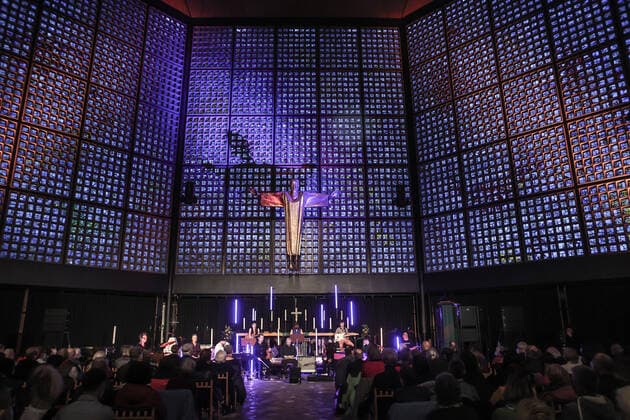 Concert by Nate Wooley @ Kaiser Wilhelm Gedächtnis Kirche , Jazzfest Berlin Nate Wooley Seven Storey Mountain VI
