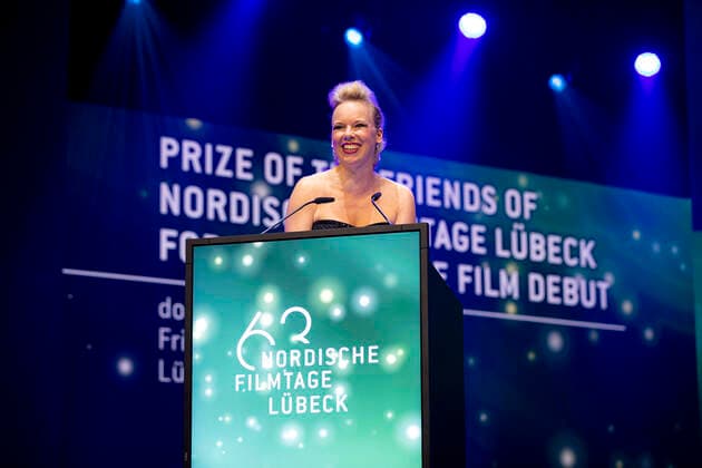 Alma Pöysti Film Award Night of the Nordic Film Days Lübeck, 06 11 21 Lübeck Schleswig Holstein Germany Copyright: xAgentur54Gradx xFelixxKoenigx