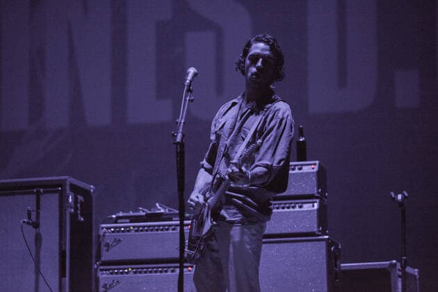 Italy: Fontaines DC live at Teatro Regio of Parma Fontaines D.C. in concert at the Barezzi Festival at the Teatro Regio in Parma Parma Italy Copyright: CarloxVergani