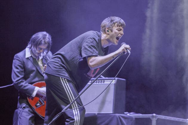 Italy: Fontaines DC live at Teatro Regio of Parma Fontaines D.C. in concert at the Barezzi Festival at the Teatro Regio in Parma Parma Italy Copyright: CarloxVergani