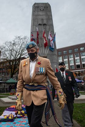 November 8, 2021, Vancouver, British Columbia, Canada: NAMO NAMO in all caps Vancouver Canada - ZUMAb217 20211108_zip_b217_002 Copyright: xQuinnxBenderx