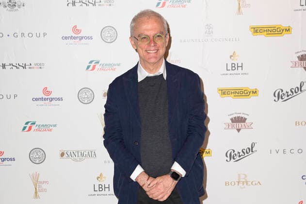 November 8, 2021, Rome, Italy: Daniele Luchetti attends the red carpet of the 61st Globo D Oro Award at the Auditorium Parco della Musica. Rome Italy - ZUMAs197 20211108_zaa_s197_120 Copyright: xMarioxCartellix