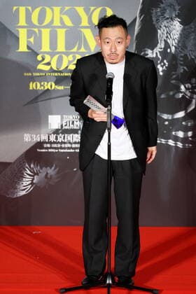 Kim Yunsoo, November 08, 2021 - Kim Yunsoo, speak after winning Amazon Prime Video Take One Award for the film Sunday & Calm sea during the 34th Tokyo International Film Festival. award ceremony, in Tokyo, Japan on November 08, 2021.  (173972055)