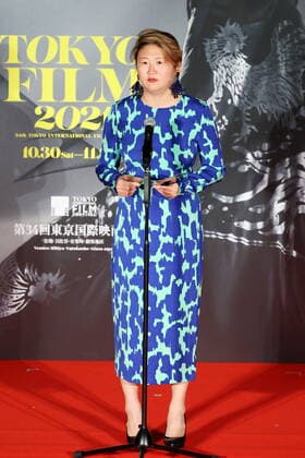 Lorna Tee, November 08, 2021 - The 34th Tokyo International Film Festival. award ceremony, in Tokyo, Japan on November 08, 2021.  (173972670)