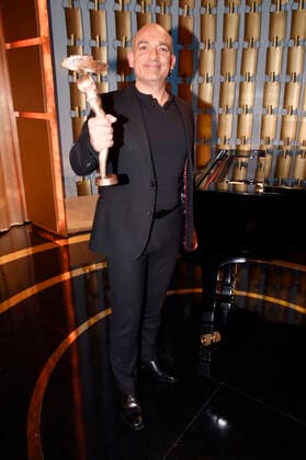 Django Asül at the award ceremony of the Bavarian Cabaret Prize 2021 at the Lustspielhaus Munich, 08 11 2021 Foto:xS.xAdamx xFuturexImage