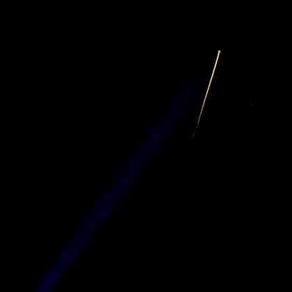 November 8, 2021, Pensacola, Florida, USA: The SpaceX Crew Dragon Endeavour spacecraft is seen as it lands with NASA astronauts Shane Kimbrough and Megan McArthur, Japan Aerospace Exploration Agency (JAXA) astronaut Aki Hoshide, and ESA (European Space Agency) astronaut Thomas Pesquet aboard in the Gulf of Mexico off the coast of Pensacola, Florida, Monday, Nov. 8, 2021. NASA™s SpaceX Crew-2 mission is the second operational mission of the SpaceX Crew Dragon spacecraft and Falcon 9 rocket to the International Space Station as part of the agency™s Commercial Crew Program..Mandatory Credit: NASA via CNP Pensacola USA - ZUMAs152 20211108_zaa_s152_095 Copyright: xAubreyxGemignanix