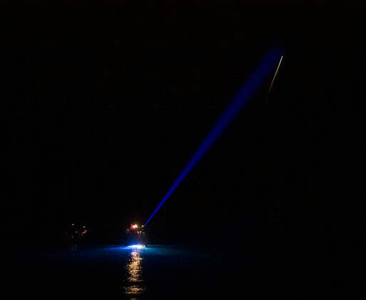 November 8, 2021, Pensacola, Florida, USA: The SpaceX Crew Dragon Endeavour spacecraft is seen as it lands with NASA astronauts Shane Kimbrough and Megan McArthur, Japan Aerospace Exploration Agency (JAXA) astronaut Aki Hoshide, and ESA (European Space Agency) astronaut Thomas Pesquet aboard in the Gulf of Mexico off the coast of Pensacola, Florida, Monday, Nov. 8, 2021. NASA™s SpaceX Crew-2 mission is the second operational mission of the SpaceX Crew Dragon spacecraft and Falcon 9 rocket to the International Space Station as part of the agency™s Commercial Crew Program. .Mandatory Credit: NASA via CNP Pensacola USA - ZUMAs152 20211108_zaa_s152_096 Copyright: xAubreyxGemignanix