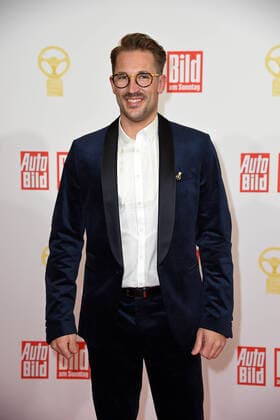 Maximilian Götz at the 45 Golden Steering Wheel Awards at Axel Springer SE in Berlin on 09 11 2021
