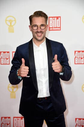 Maximilian Götz at the 45 Golden Steering Wheel Awards at Axel Springer SE in Berlin on 09 11 2021