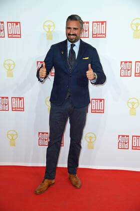 Anish K Taneja President CEO Michelin Europe North at the 45 Golden Steering Wheel Awards at Axel Springer SE in Berlin on 09 11 2021
