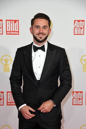 Daniel Abt at the 45 award ceremony Das Goldene Lenkrad at Axel Springer SE in Berlin on 09 11 2021
