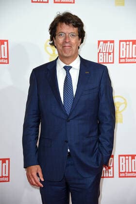 Klaus Rosenfeld Chairman of the Board of Managing Directors Schaeffler AG at the 45 Golden Steering Wheel award ceremony at Axel Springer SE in Berlin on 09 11 2021