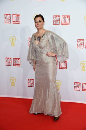 Lina van de Mars at the 45 award ceremony Das Goldene Lenkrad at Axel Springer SE in Berlin on 09 11 2021