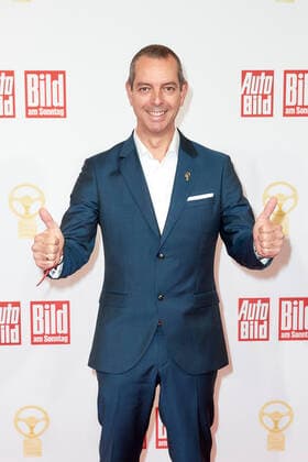 The Golden Steering Wheel 2021 Frank van Meel CEO BMW M on the red carpet at the Golden Steering Wheel award ceremony in the Axel Springer Tower in Berlin Copyright: xEventpressxGolejewskix