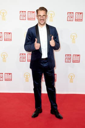 The Golden Steering Wheel 2021 DTM Champion Maximilian Götz on the red carpet at the Golden Steering Wheel award ceremony in the Axel Springer Tower in Berlin Copyright: xEventpressxGolejewskix