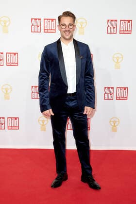 The Golden Steering Wheel 2021 DTM Champion Maximilian Götz on the red carpet at the Golden Steering Wheel award ceremony in the Axel Springer Tower in Berlin Copyright: xEventpressxGolejewskix