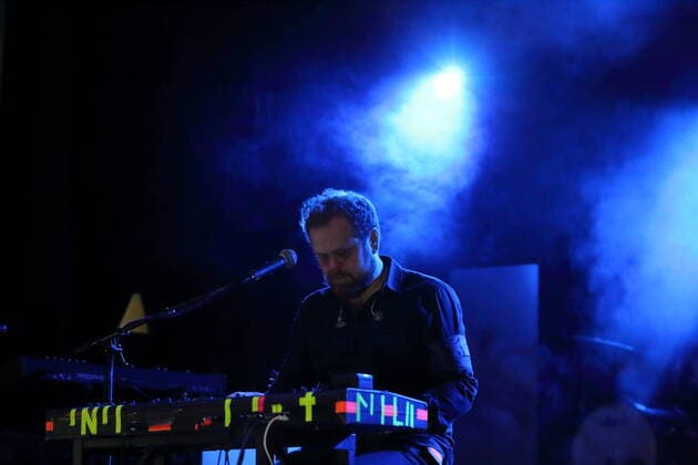 Emil Svanängen aka Loney Dear at a concert supporting Ane Brun at Metropol in Berlin, 11 November 2021 Loney Dear in Berlin