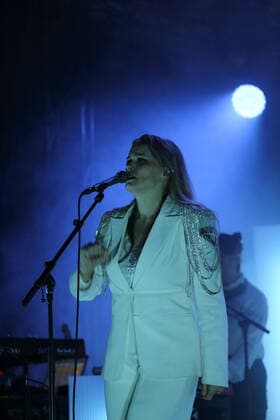Ane Brun at a concert at the Metropol in Berlin, 11 November 2021 Ane Brun in Berlin