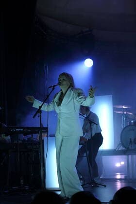 Ane Brun at a concert at the Metropol in Berlin, 11 November 2021 Ane Brun in Berlin